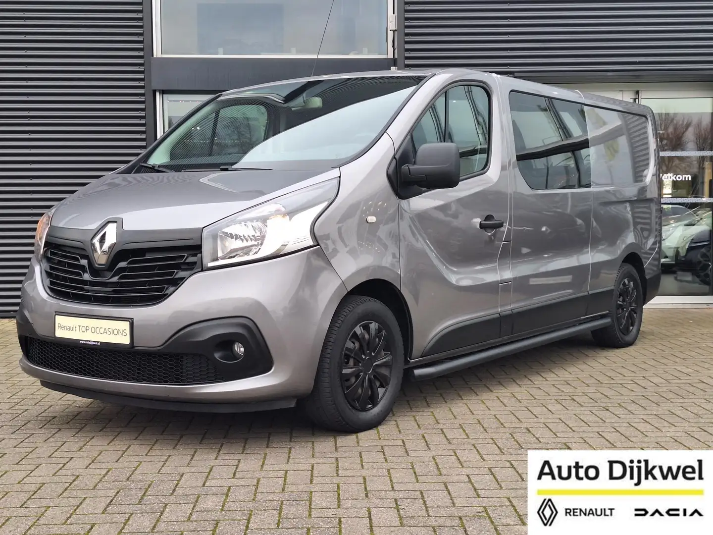 Renault Trafic 1.6 dCi T29 L2H1 DC Luxe Energy Airco, Navigatie, Grijs - 1