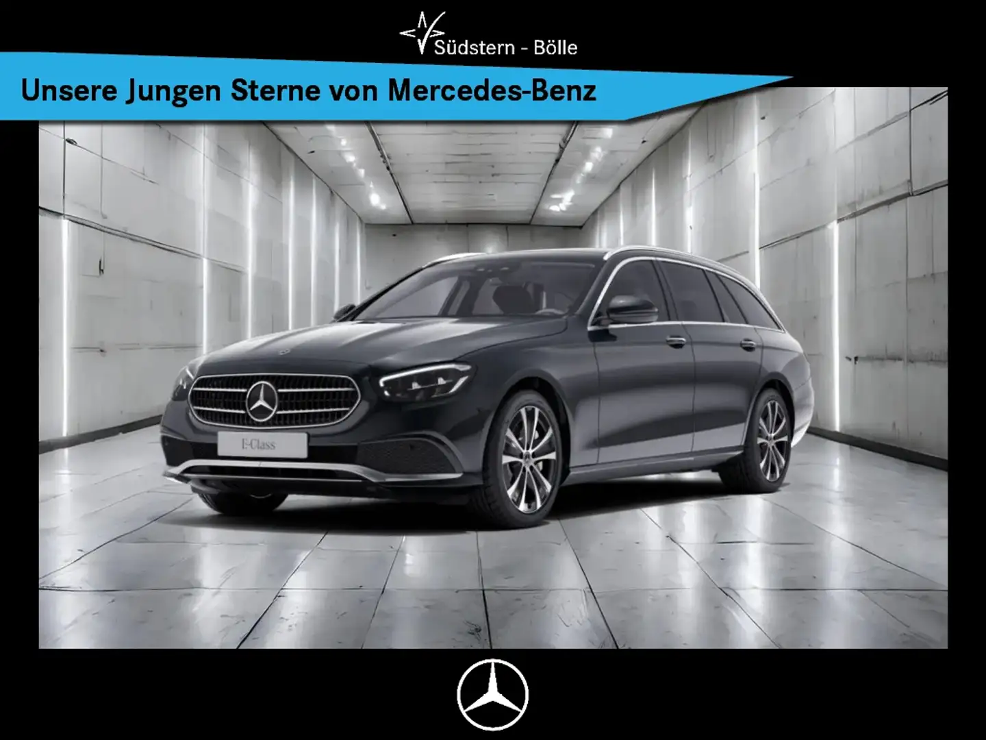 Mercedes-Benz E 400 d 4M AVANTG.+HUD+BURM.+DISTR.+AHK+PANO+ABC Grau - 1