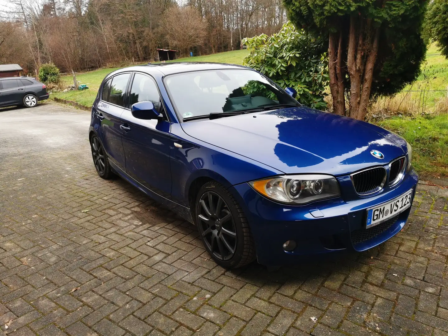 BMW 123 123d DPF Aut. Blau - 2