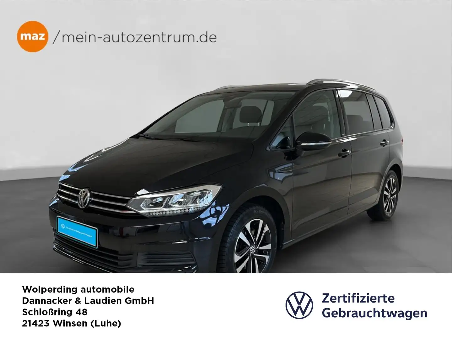 Volkswagen Touran 2.0 TDI DSG IQ.Drive Bluetooth Navi LED Schwarz - 1