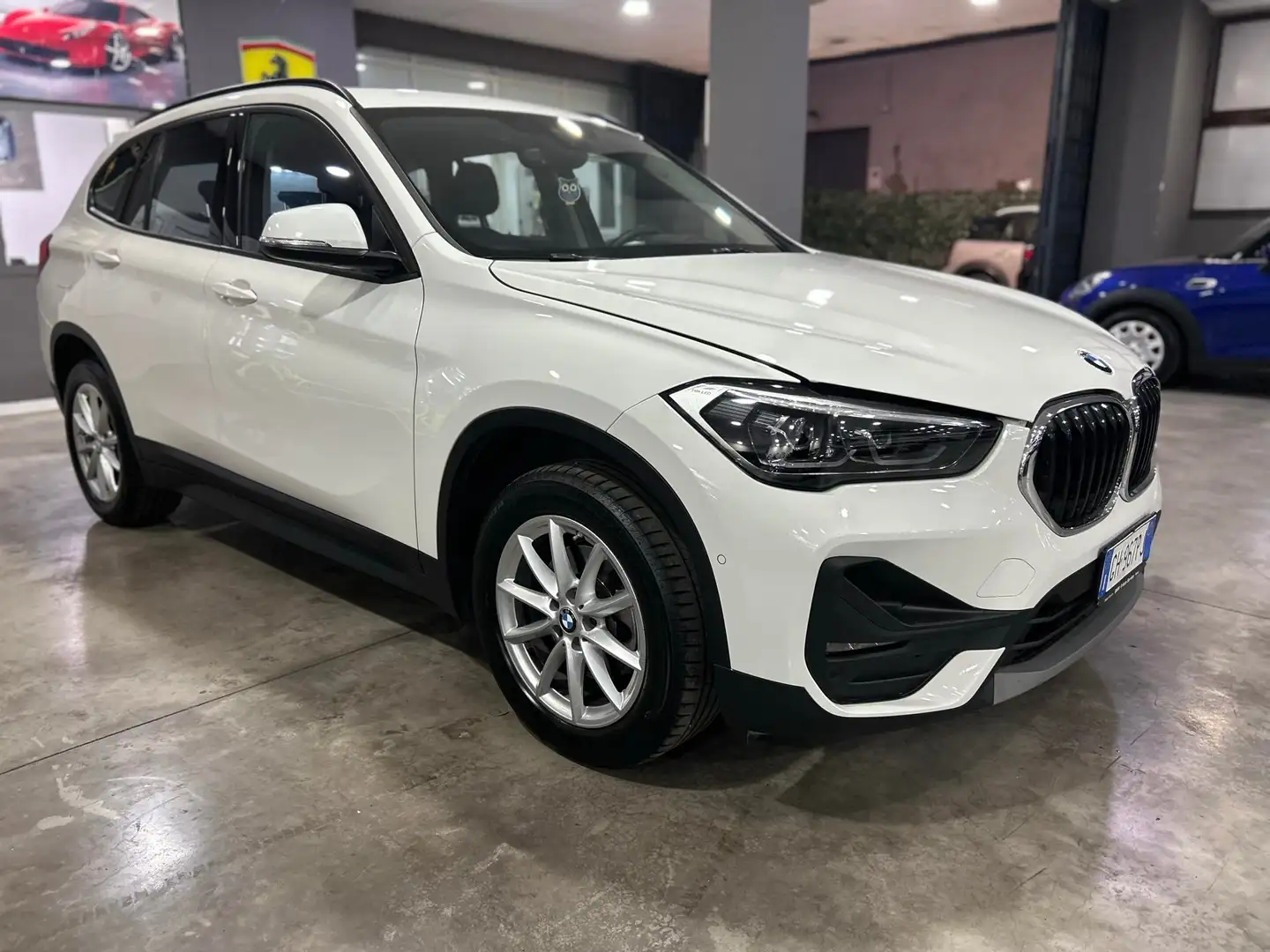 BMW X1 X1 F48 sdrive18d auto *TAGLIANDI BMW *NAVI*LED*PDC Bianco - 2