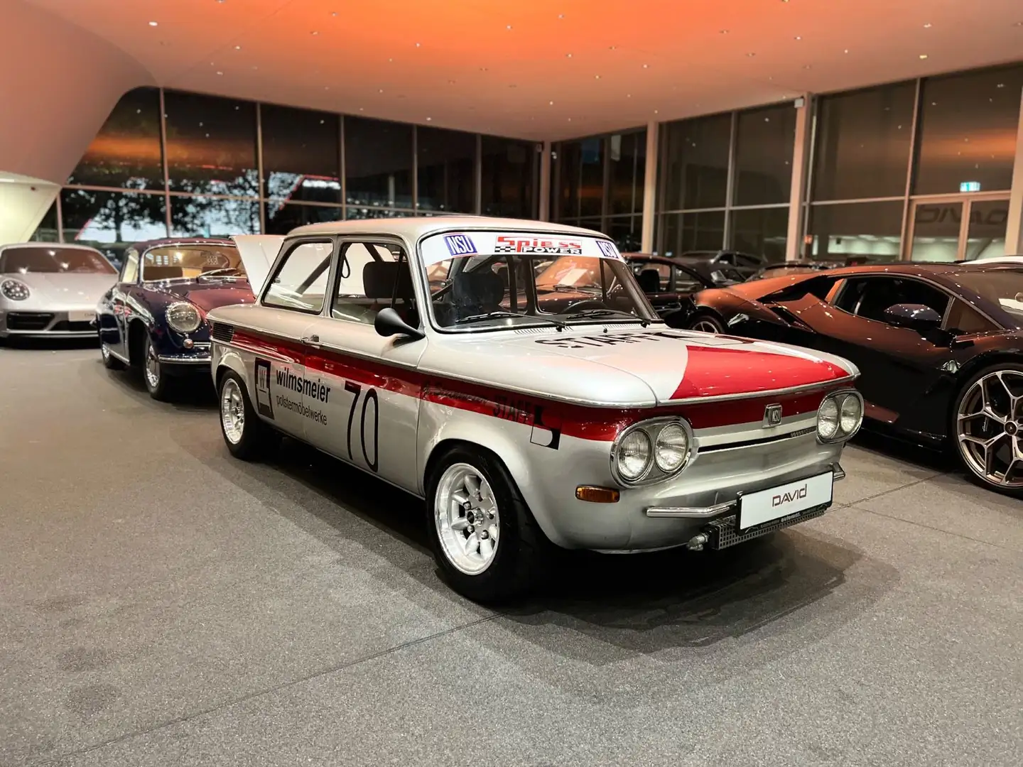 NSU 1200 TT *Spieß-Motor mit 108 PS* Silber - 1