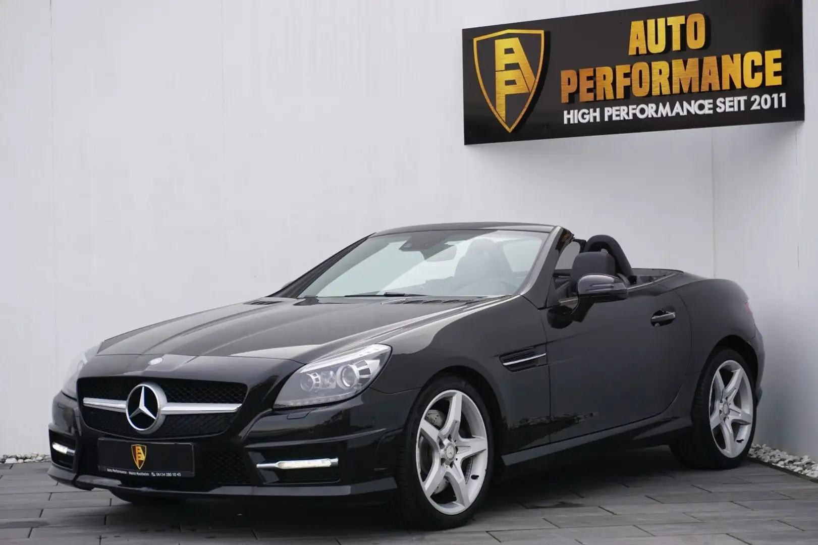 Mercedes-Benz SLK 350 BE 3xAMG-Line|BRD|MagicSky|COMAND|KEYLES Schwarz - 1