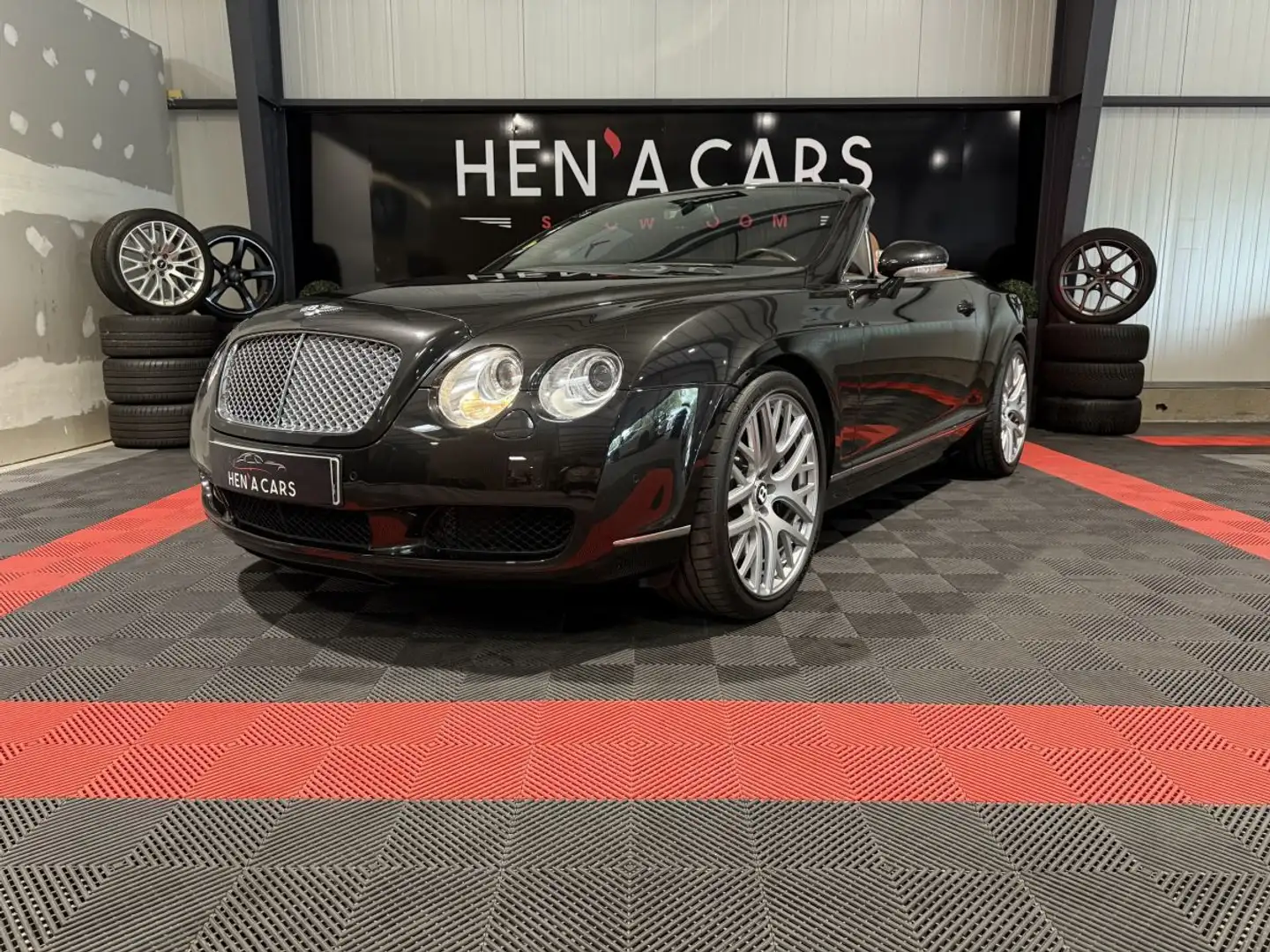 Bentley Continental GTC Cabriolet 6.0 W12 560cv Gris - 1