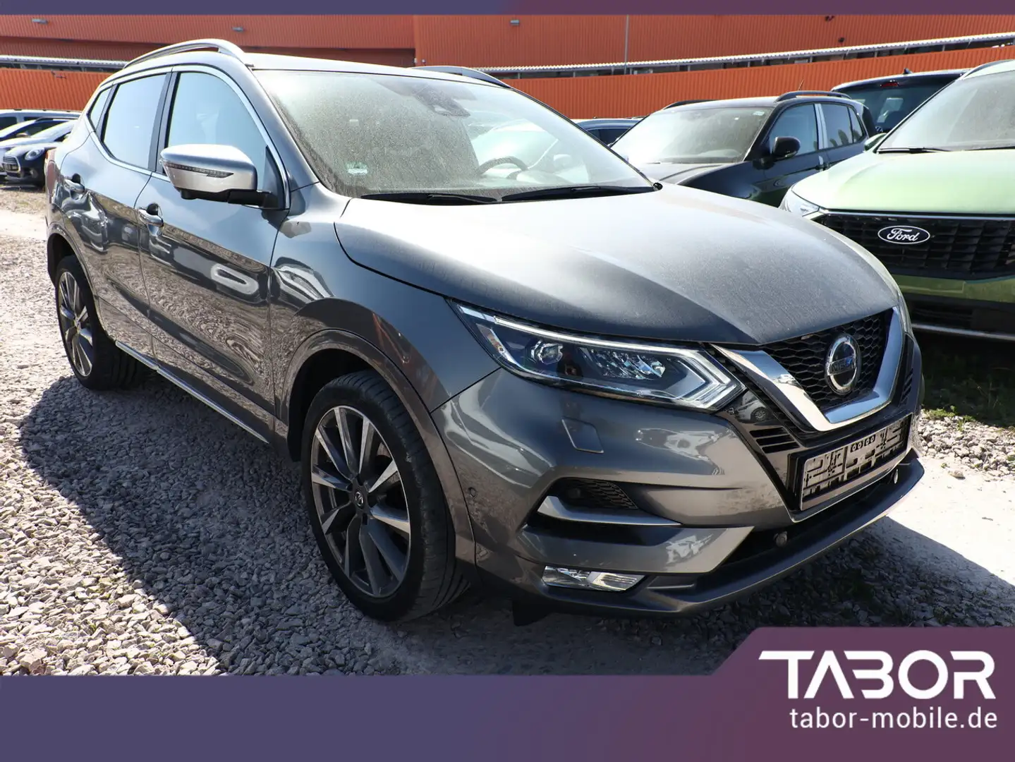 Nissan Qashqai 1.3 DIG-T 160 DCT Tekna Pano Bose Leder Grau - 2