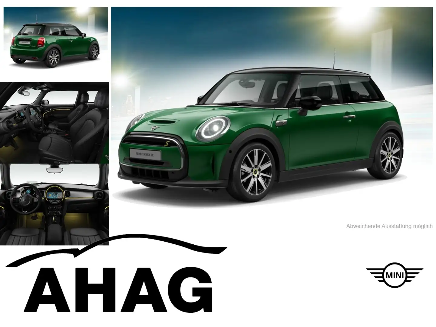 MINI Cooper SE MINI Yours Trim Klimaaut. Sportsitze Grün - 1