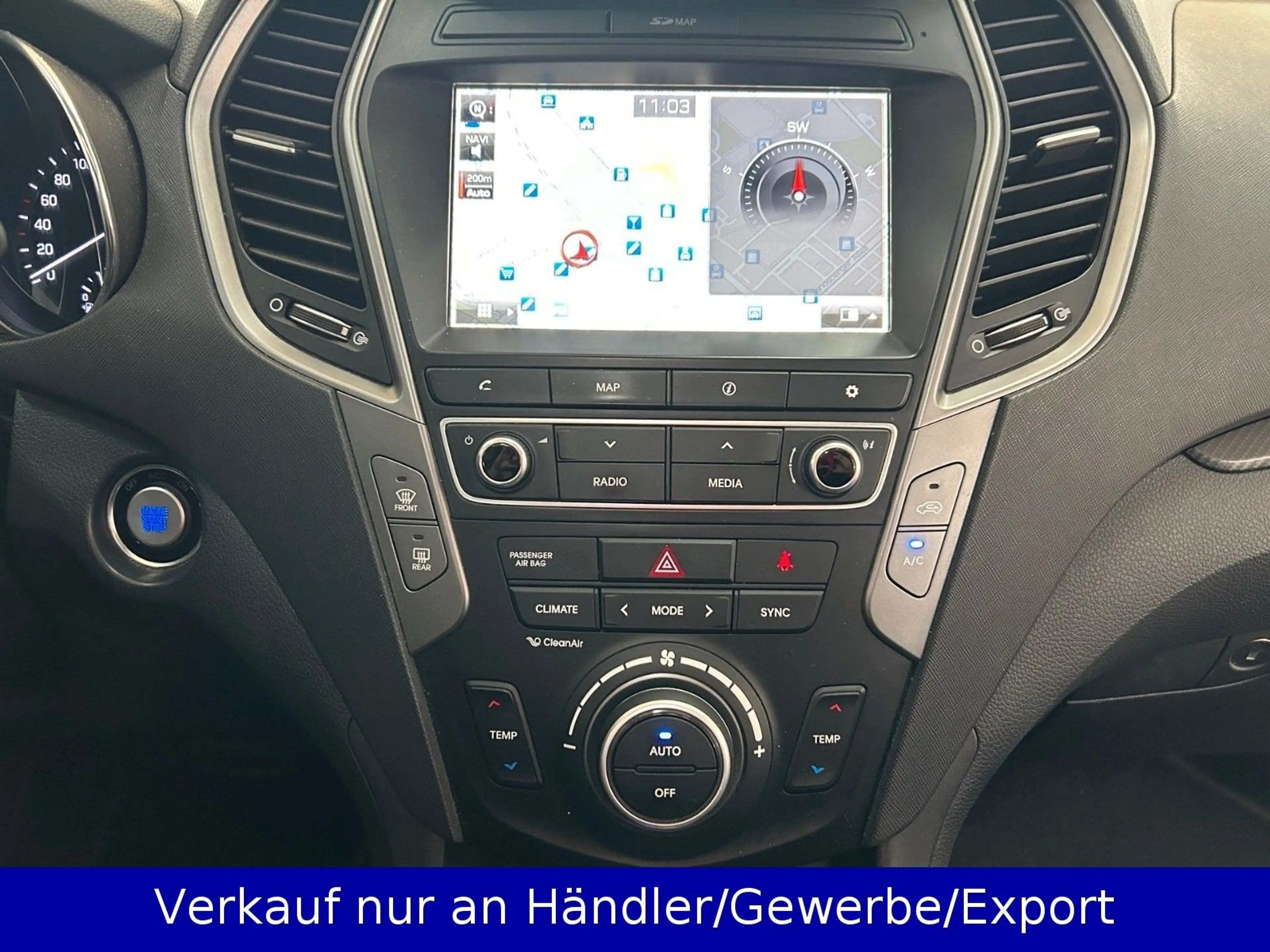 Hyundai SANTA FE 2.2 CRDi 4WD 1.Hand 7-Sitzer Automatik — photo 13