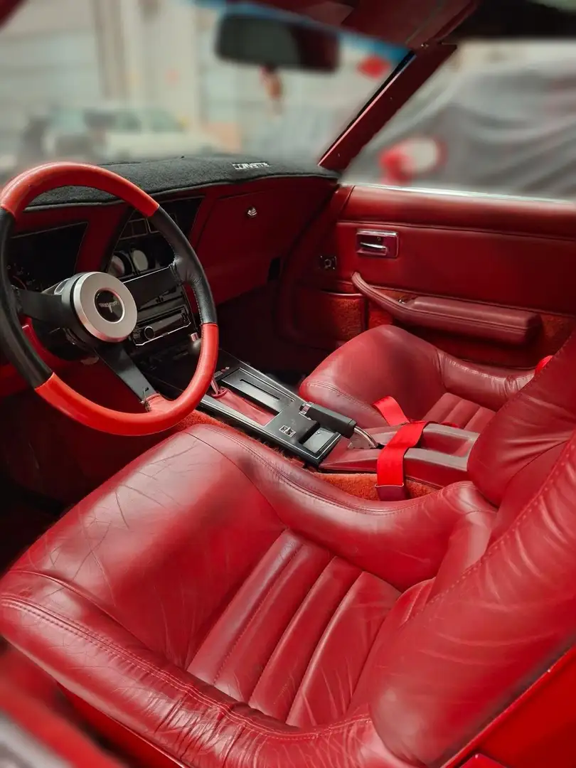 Corvette C3 1983 Rojo - 2