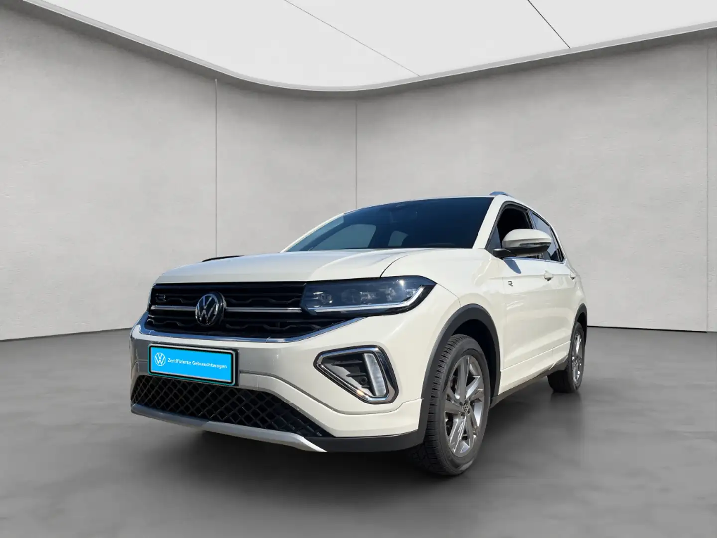 Volkswagen T-Cross 1.0 TSI OPF DSG R-Line AHK Kamera Navi Grau - 2