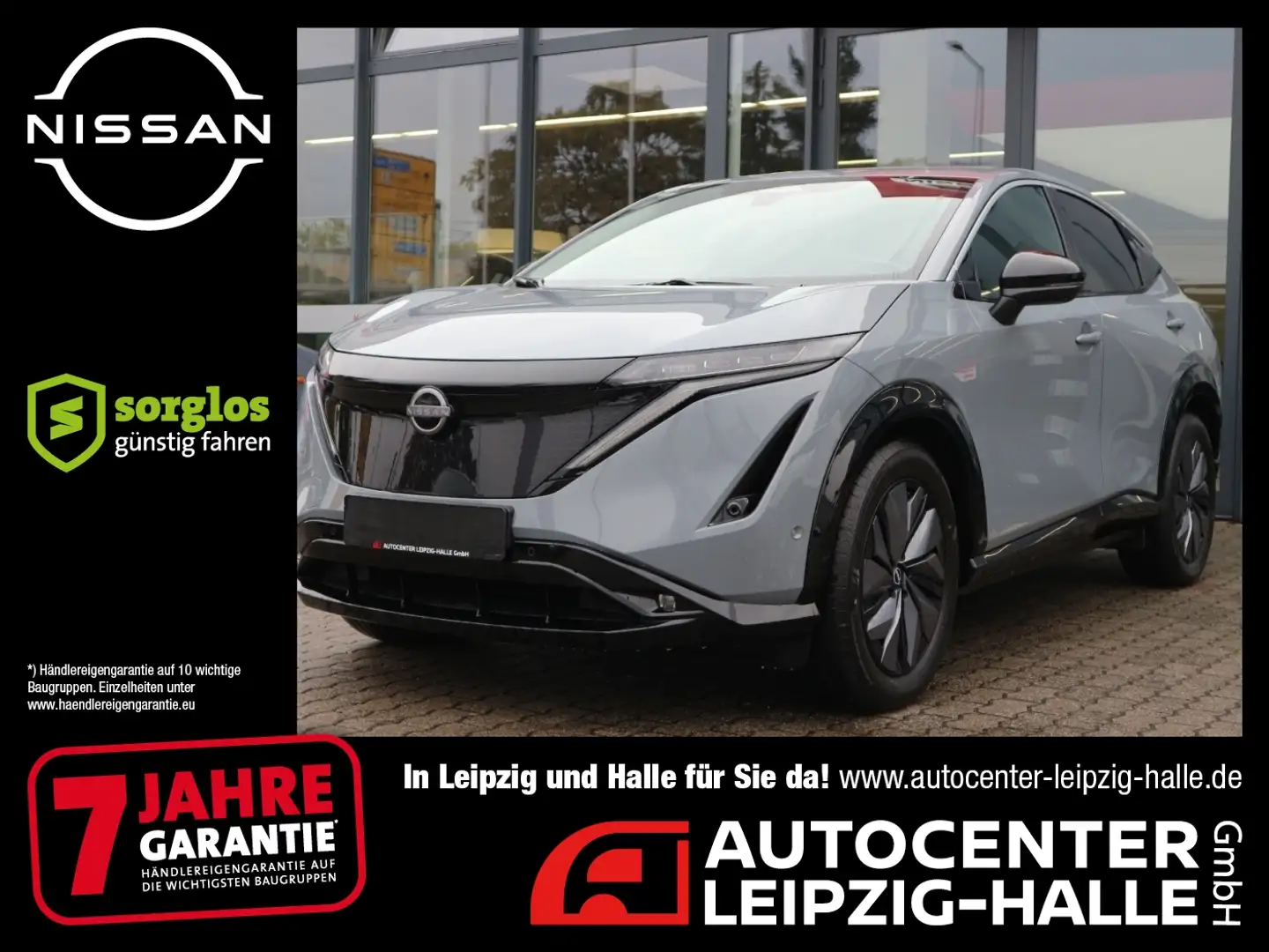 Nissan Ariya (87kWh|22kW-OBC) Evolve Pack Panorama Gri - 1