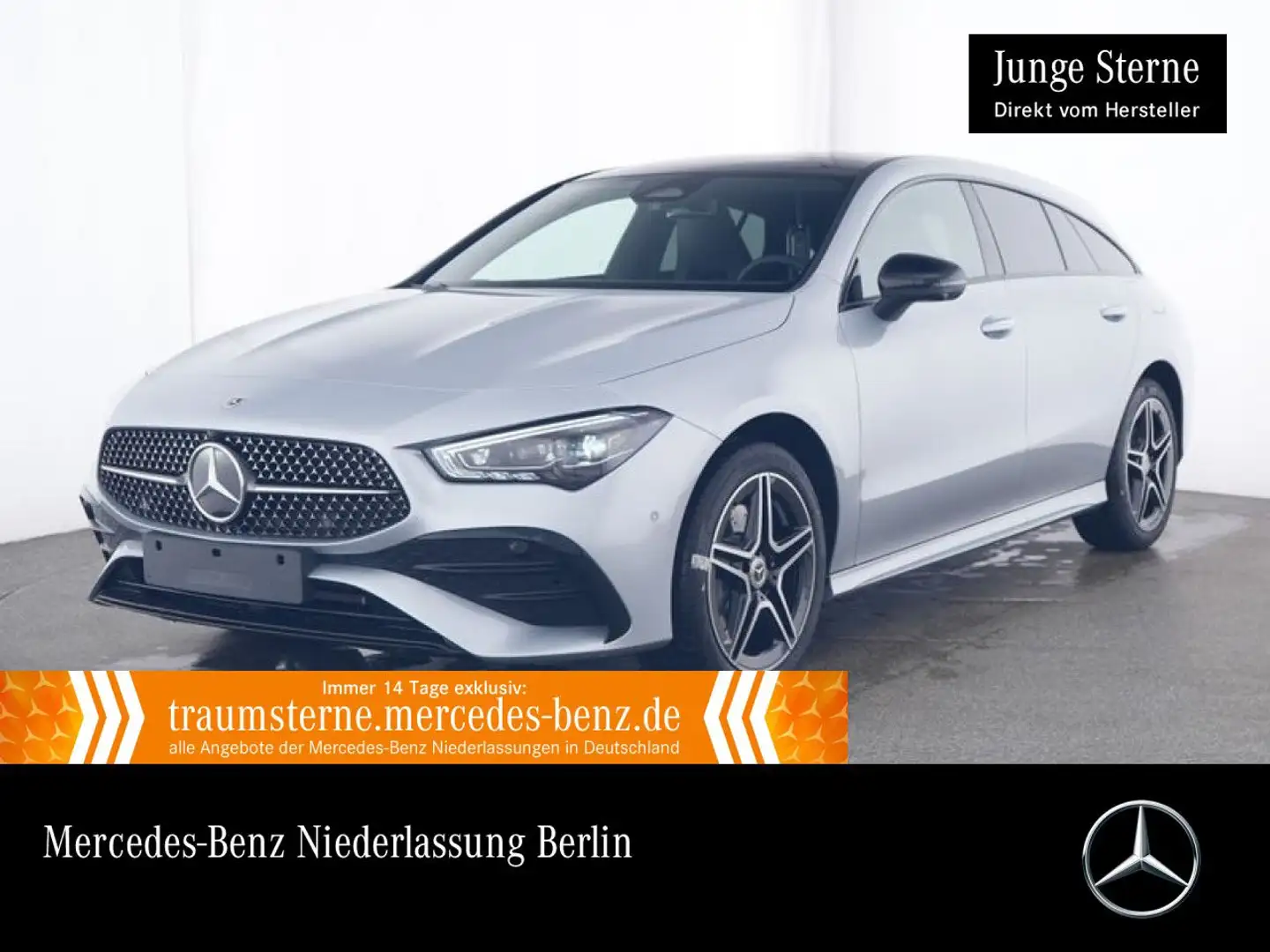 Mercedes-Benz CLA 250 e AMG+NIGHT+PANO+360°+MULTIBEAM+HUD+TOTW Srebrny - 1