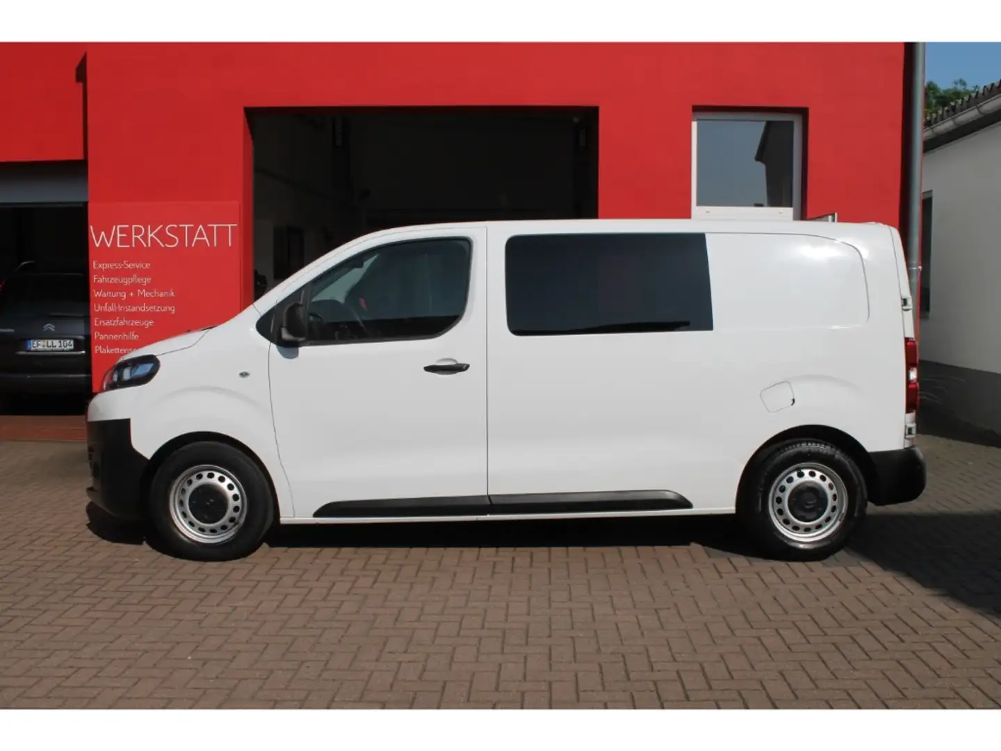Citroen Jumpy Kasten Club M 1.5 BHDi100 Navi Klima Apple Blanc - 2