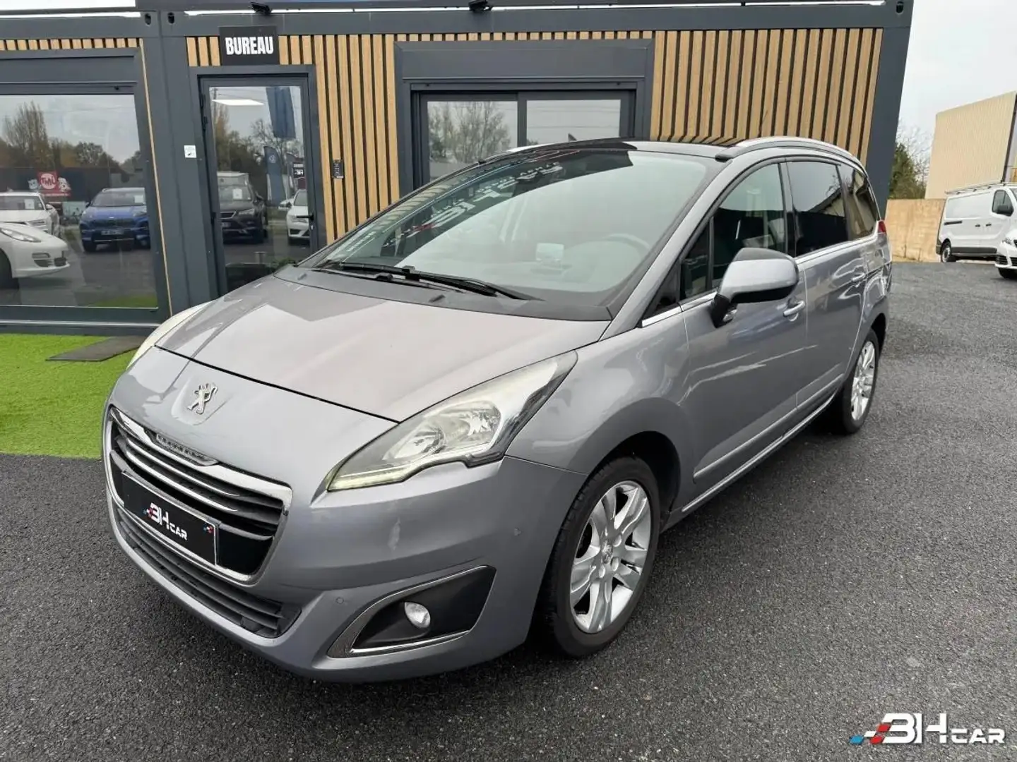 Peugeot 5008 1.6 BLUEHDI 120ch ALLURE S&S 7 places Gris - 2