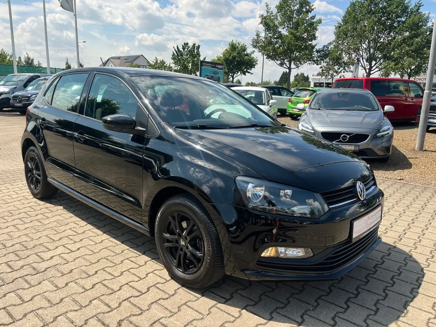 Volkswagen Polo V 1.0 KLIMA, ALU, Garantie Zwart - 2