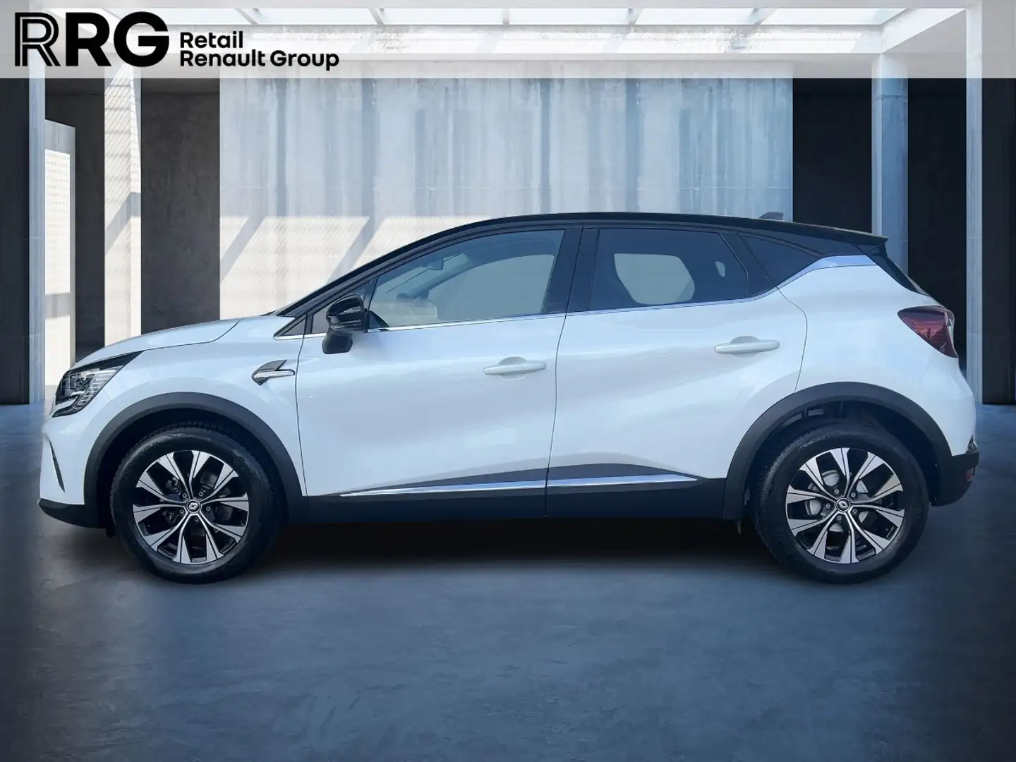 Renault Captur 1.3 TCe 140 Mild-Hybrid Techno Weiß - 2