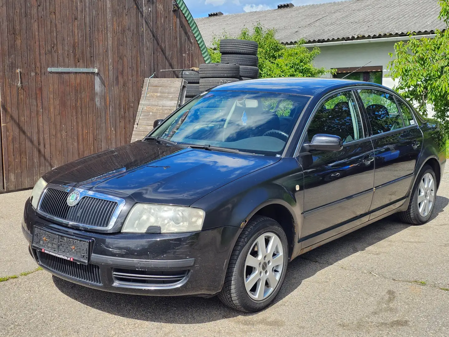 Skoda Superb Comfort 1,9 TDI PD Fahrbereit Pickerl-Abgelaufen Negru - 2