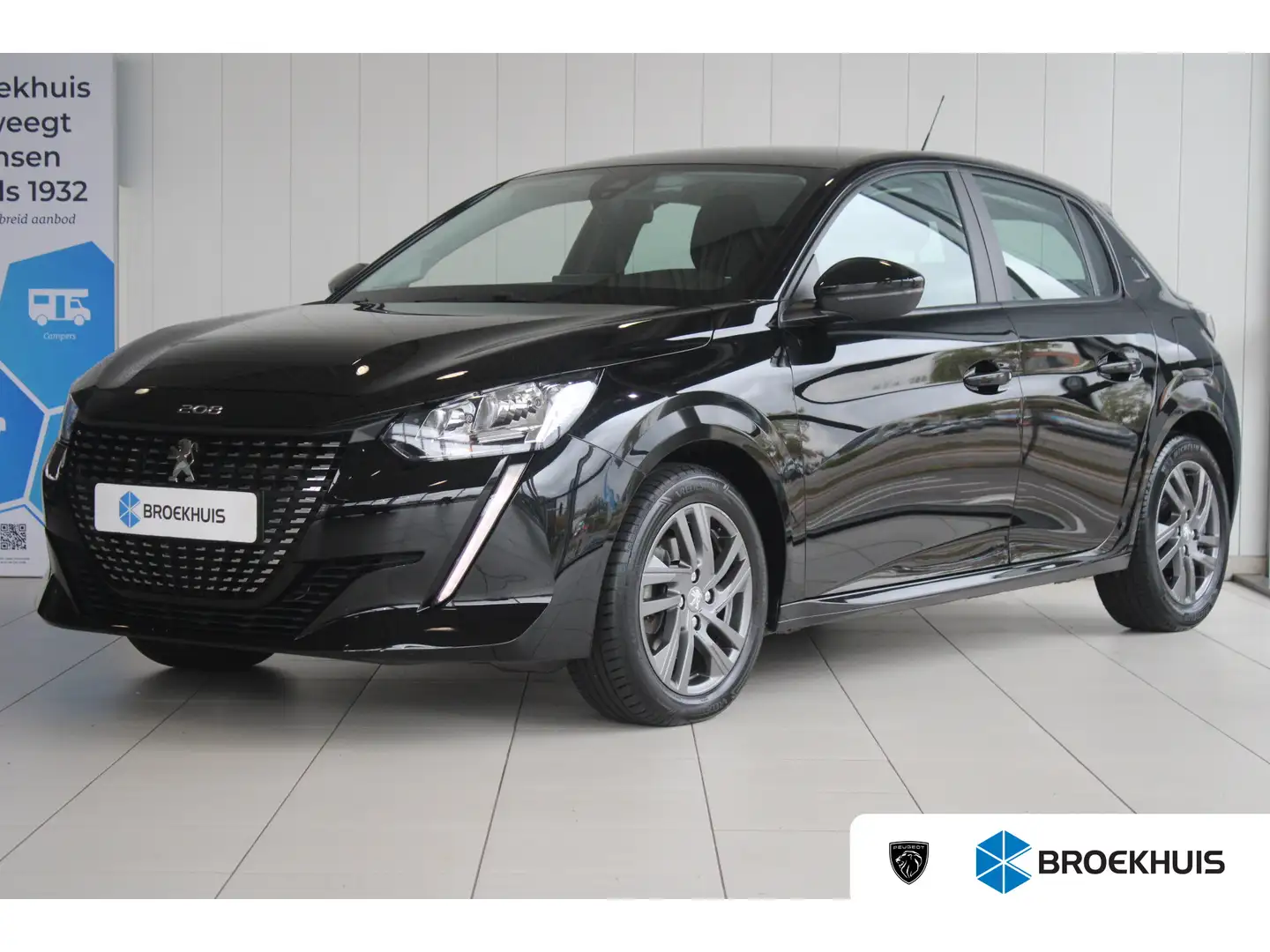 Peugeot 208 1.2 Turbo 100-PK Active Pack PARKEERSENSOREN | NAV Noir - 1