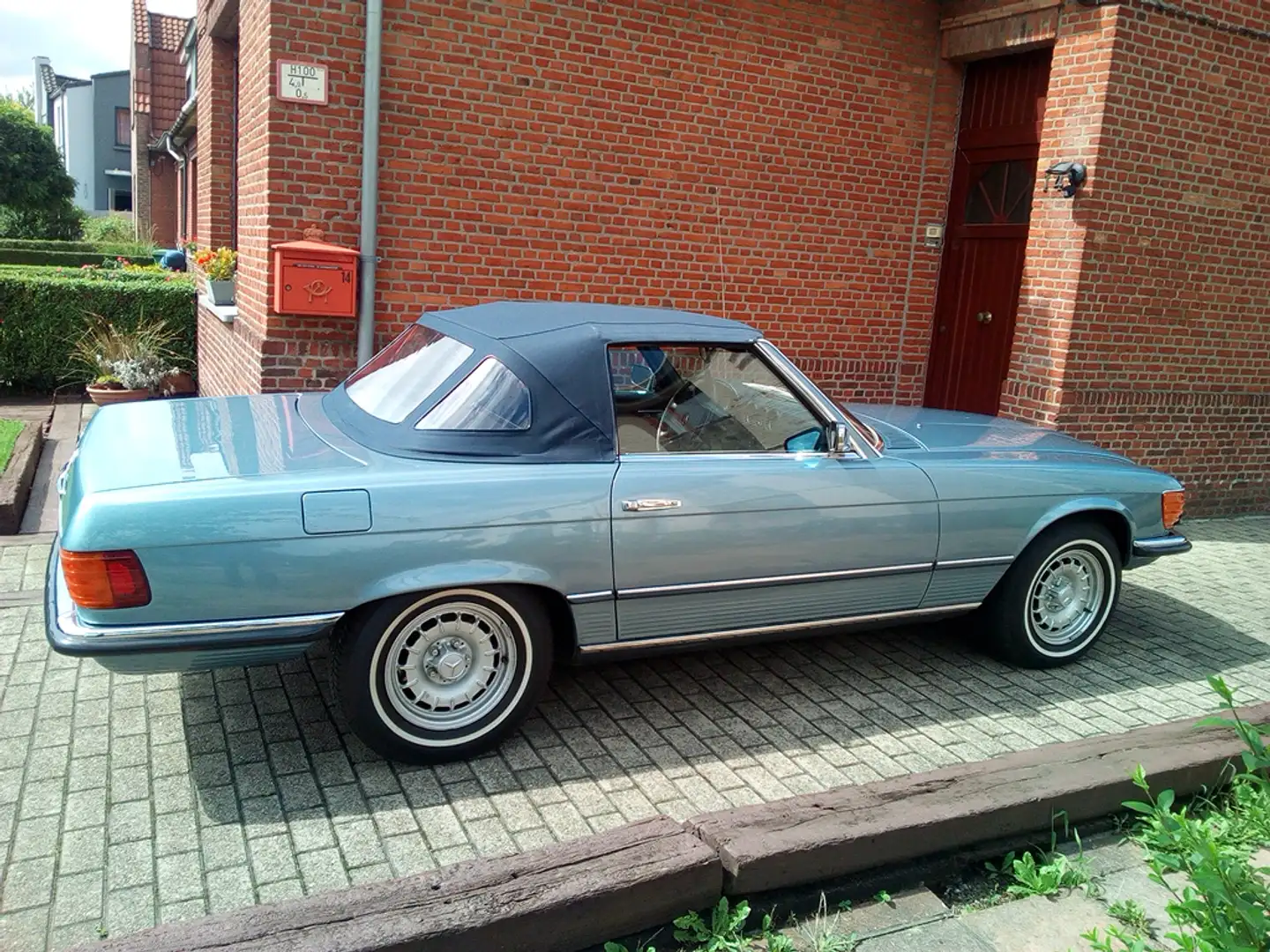 Mercedes-Benz SL 450 Bleu - 1