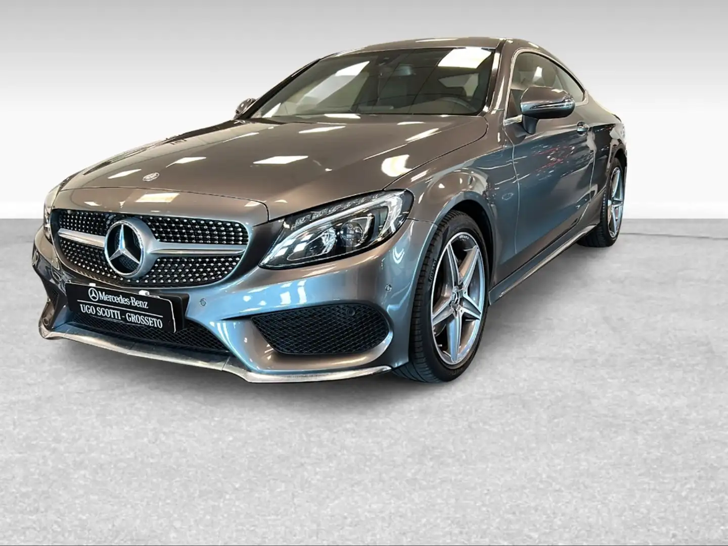 Mercedes-Benz C 220 C coupe 220 d Premium Argento - 1