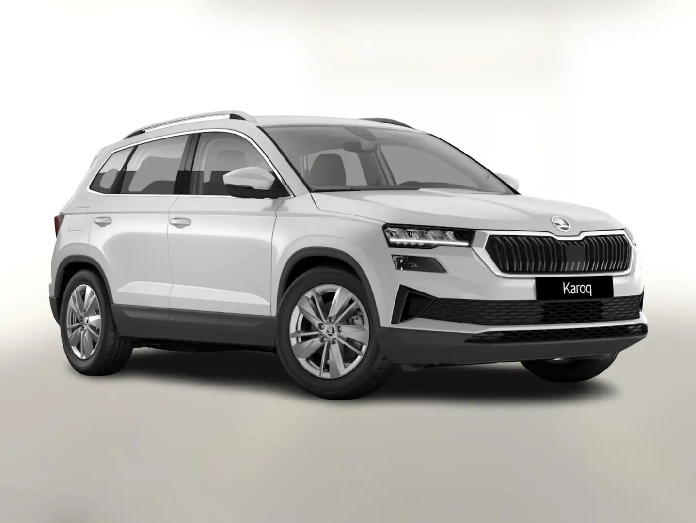 Skoda Karoq Selection TDI 150 DSG Selec LED Nav Kam SHZ Sun... Weiß - 1