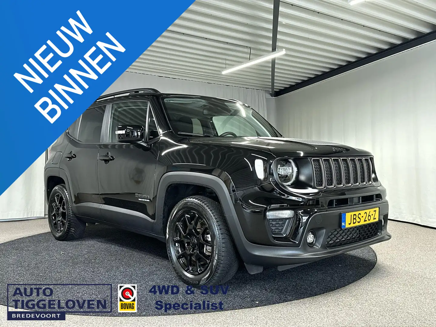 Jeep Renegade 4xe 240 Plug-in Hybrid Electric Upland Automaat | Zwart - 1