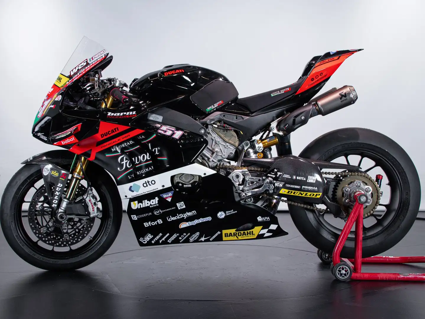 Ducati Panigale V4 R SBK TEAM BARNI Negru - 1