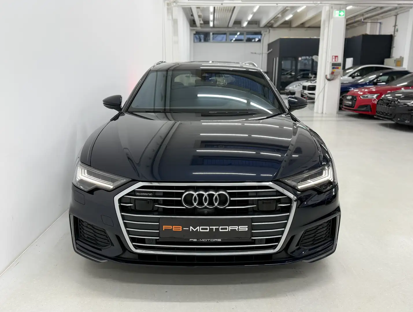 Audi A6 50 TDI Quattro S-Line S6 Look HD-Matrix Luft B&O Blau - 2