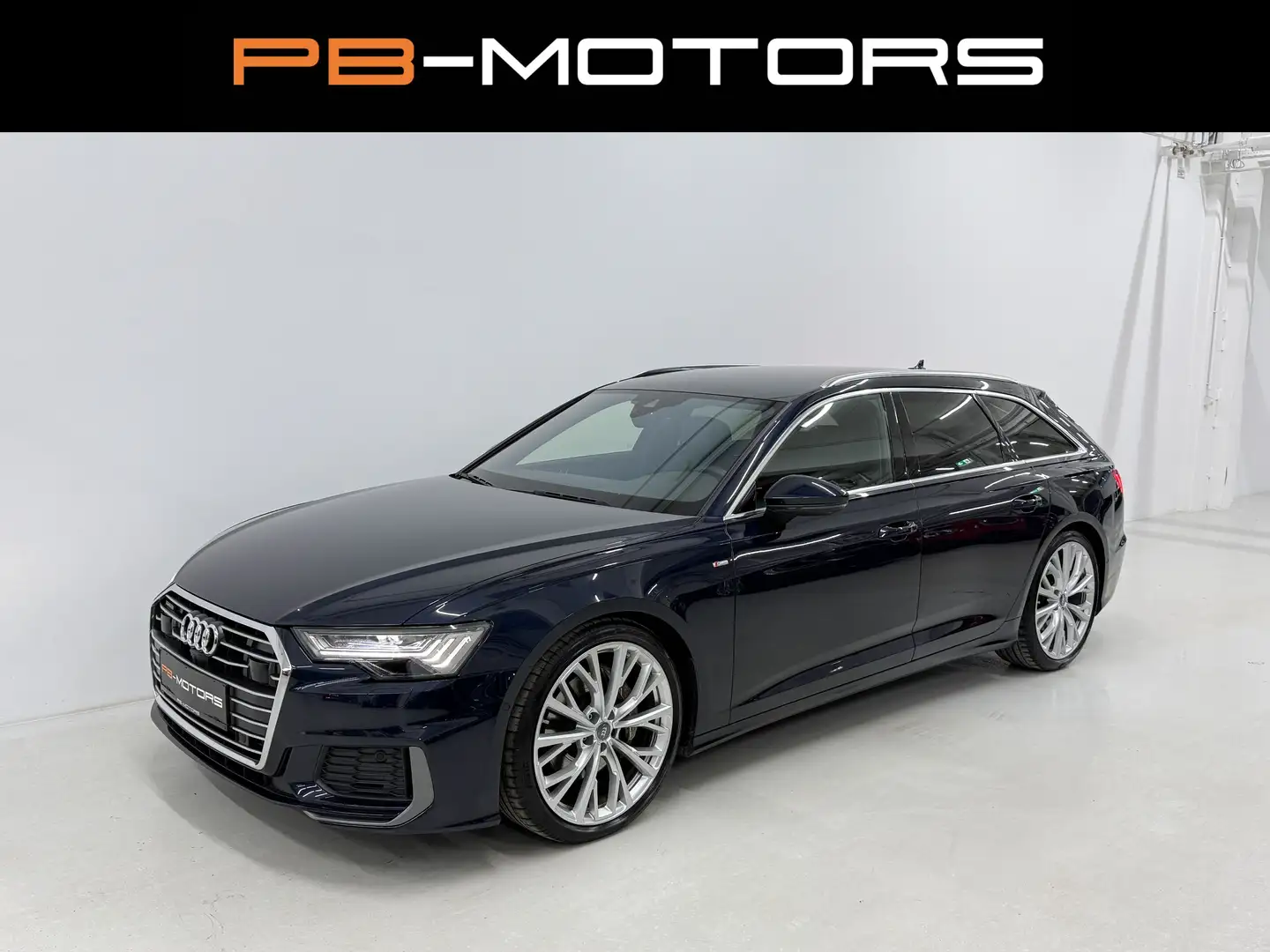 Audi A6 50 TDI Quattro S-Line S6 Look HD-Matrix Luft B&O Blau - 1