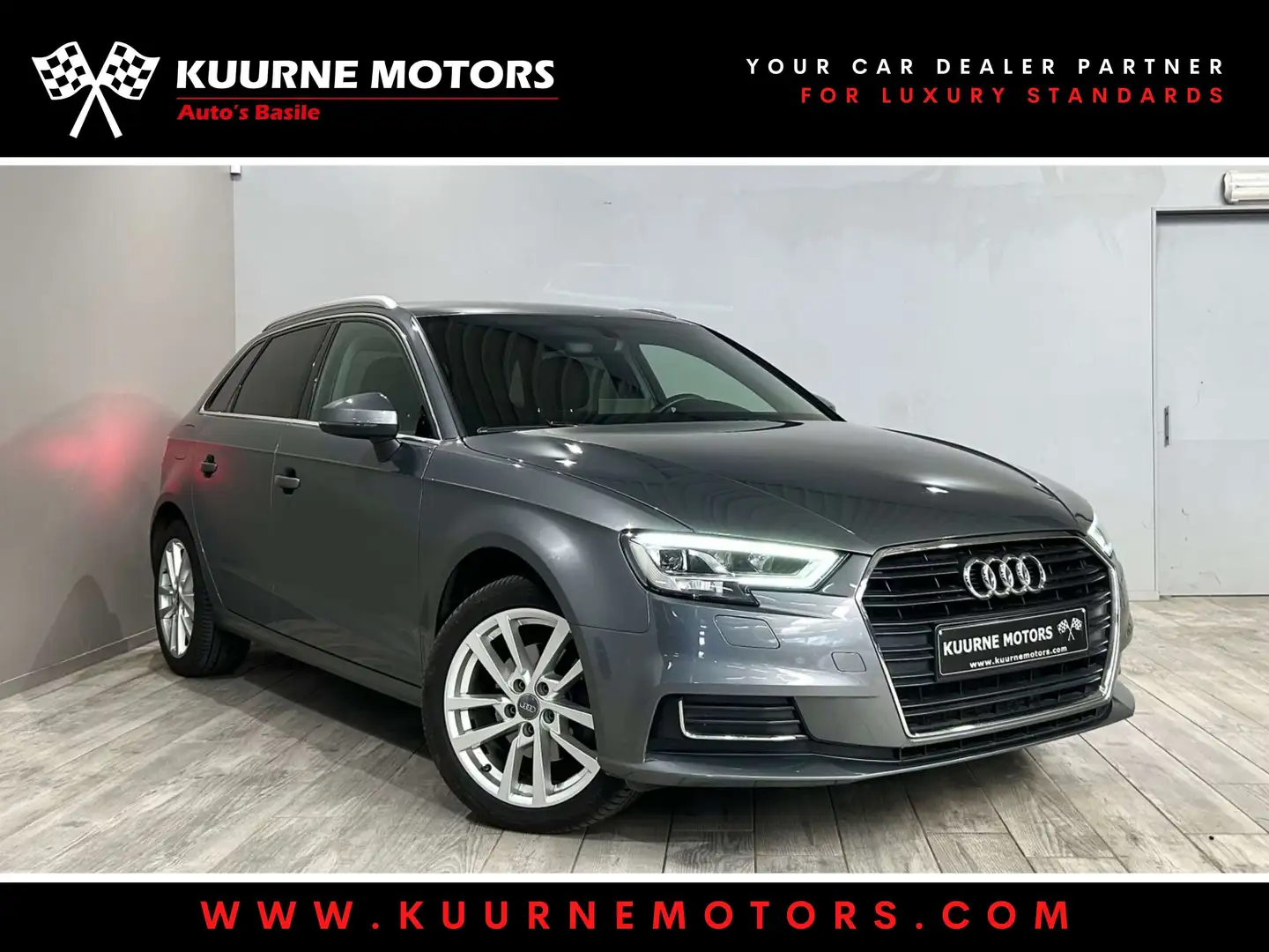 Audi A3 SportBack 30 TDI Alu17\/Led/Gps/Dab *1j garantie* Grau - 1