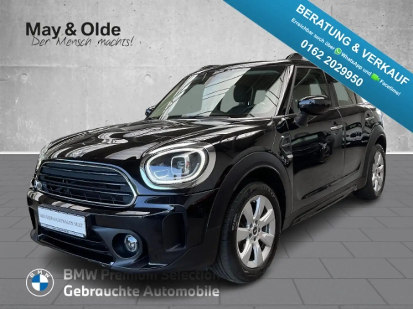 MINI One Countryman Autom. Boost LED PDC SHZ L+R DAB Temp Komfortzugan Schwarz - 1