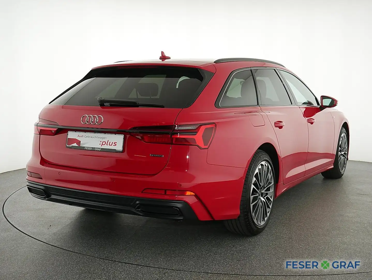 Audi A6 Avant 50 TFSI e qu S Line Ext Leder,AHK,LED,Navi Rot - 2