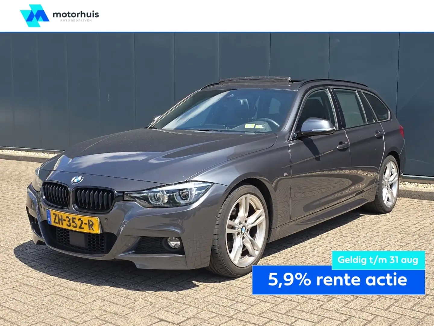 BMW 320 3-Serie Touring (f31) 320i 184pk Aut M Sport Editi Gris - 1