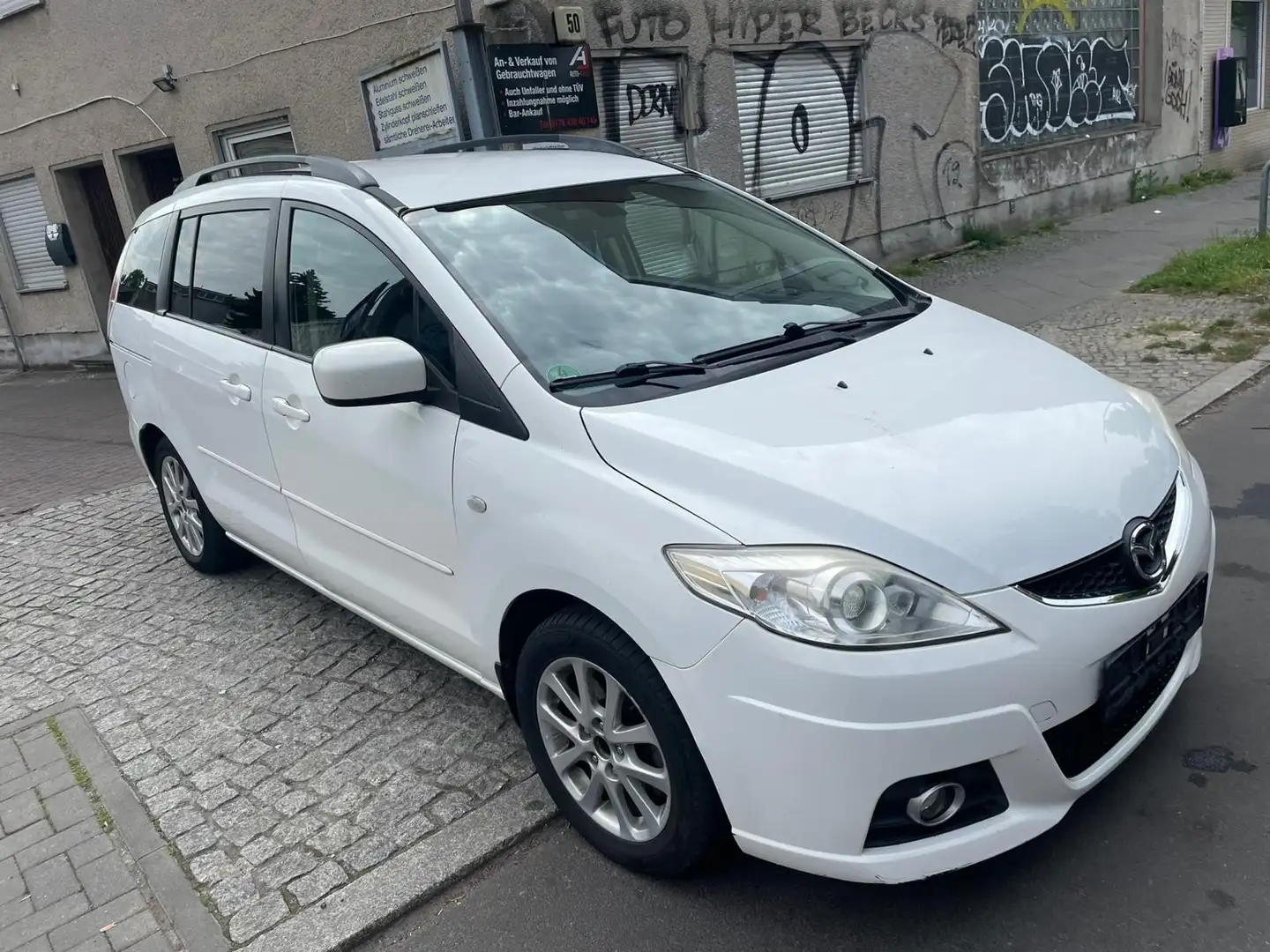 Mazda 5 Lim. 1.8 Exclusive 7-Sitzer,Klima Weiß - 2