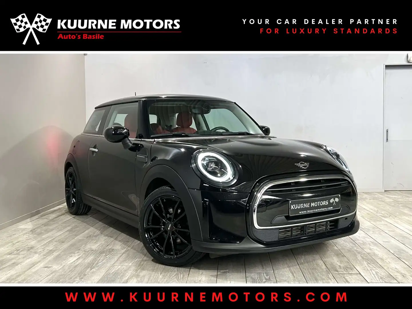 MINI One 1.5i 3d. Alu17\/Led/Leder/VerwZet/Bt *1j garantie* Noir - 1