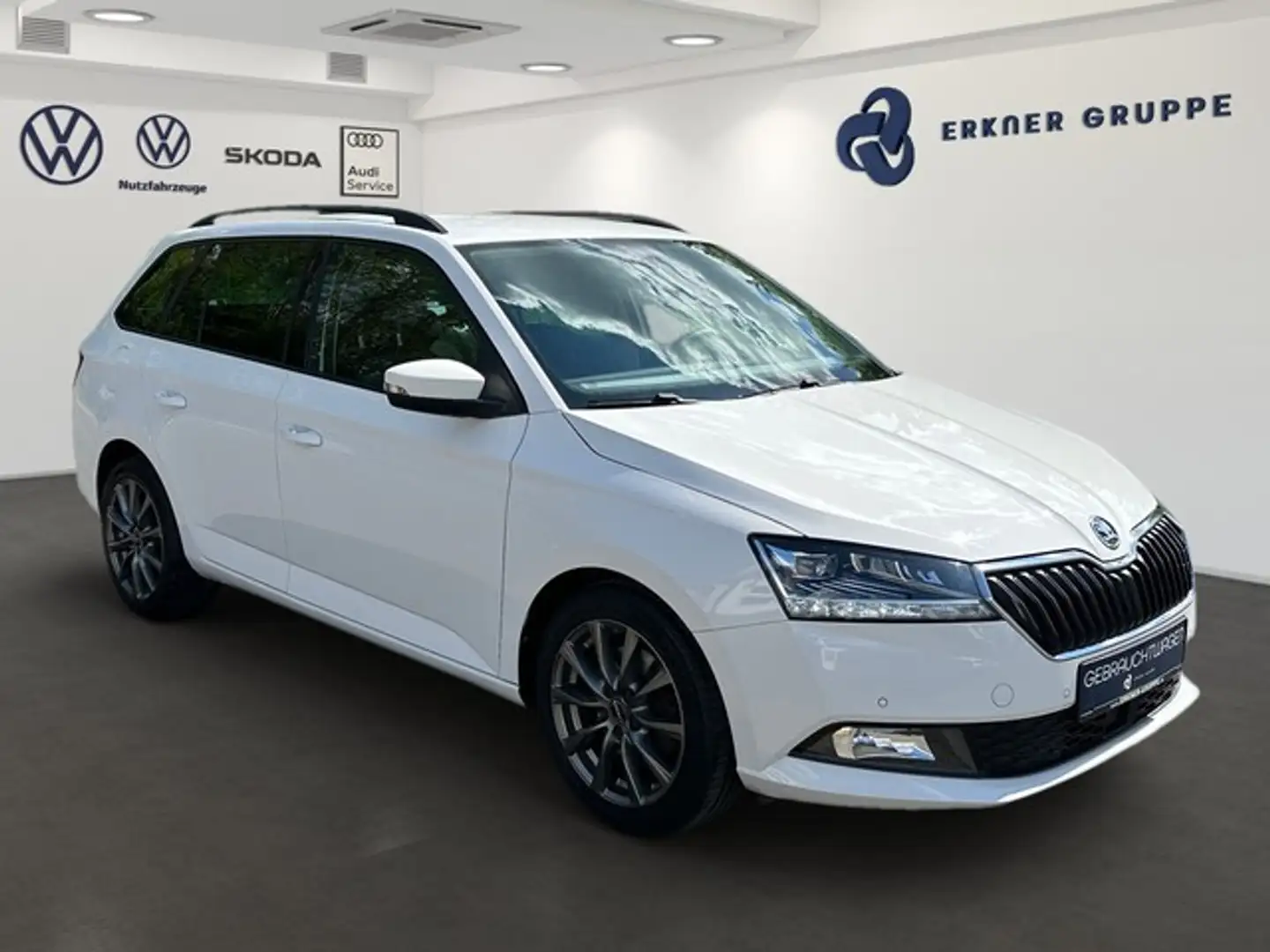 Skoda Fabia Com. 1.0TSI DSG Best of Bi-LED+ACC+NAVI+++ Blanc - 2
