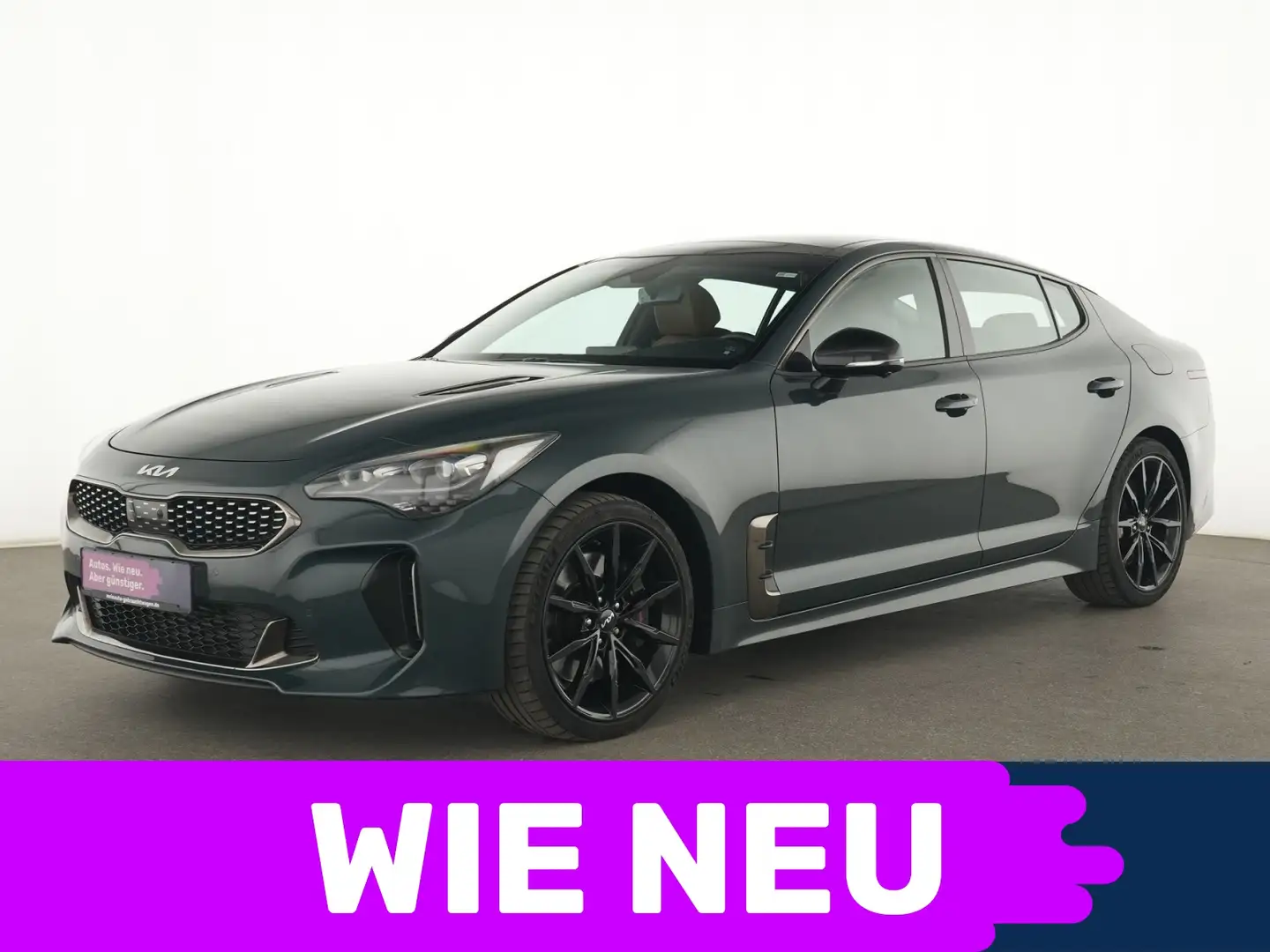 Kia Stinger GT V6 Leder|360°Kamera|ACC|Headup-Display Gris - 1