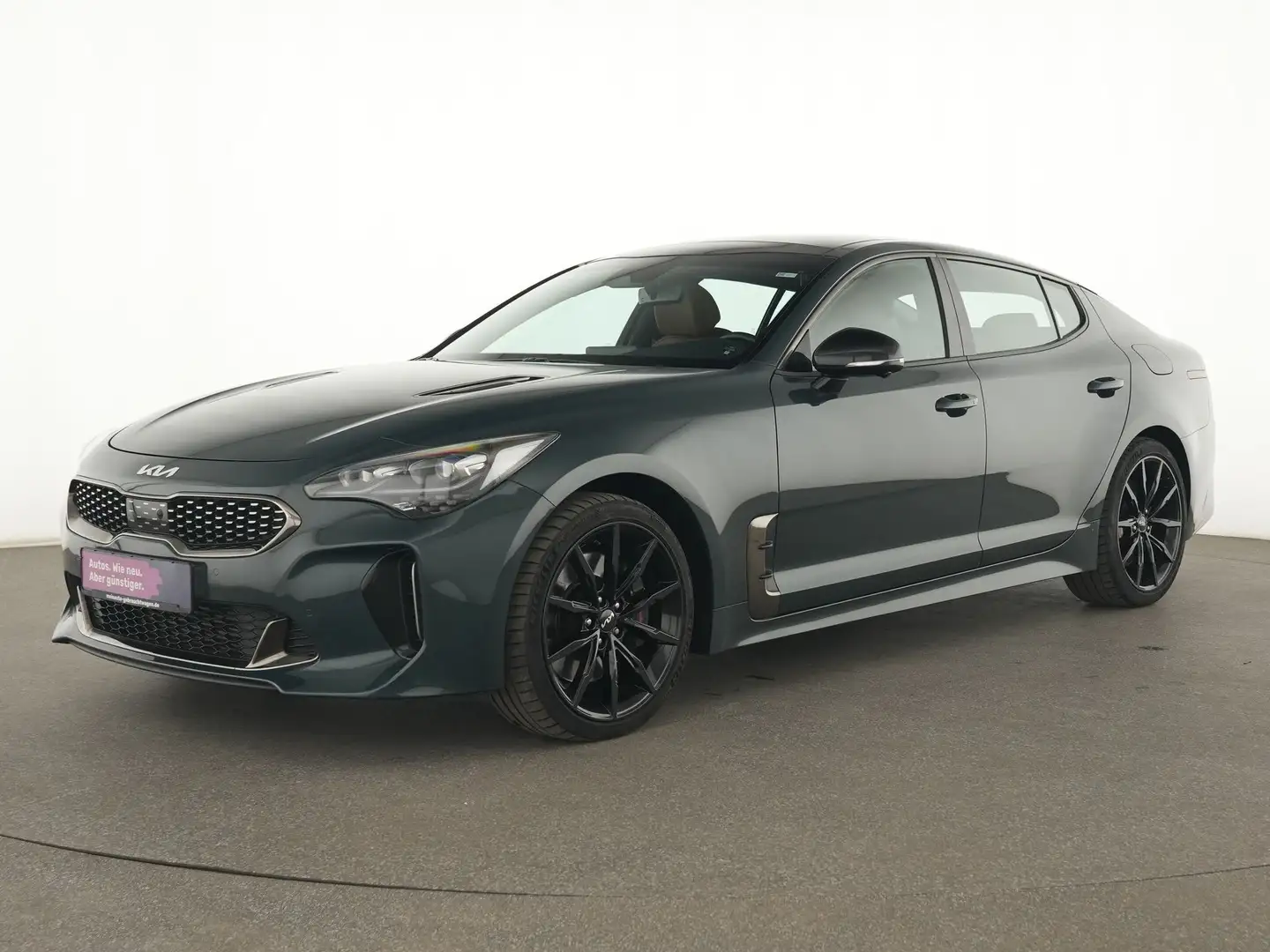 Kia Stinger GT V6 Leder|360°Kamera|ACC|Headup-Display Gris - 2