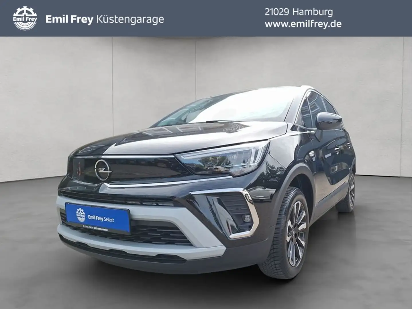Opel Crossland Crossland 1.2 Automatik Elegance AHK GRA SHZ RFK Schwarz - 1