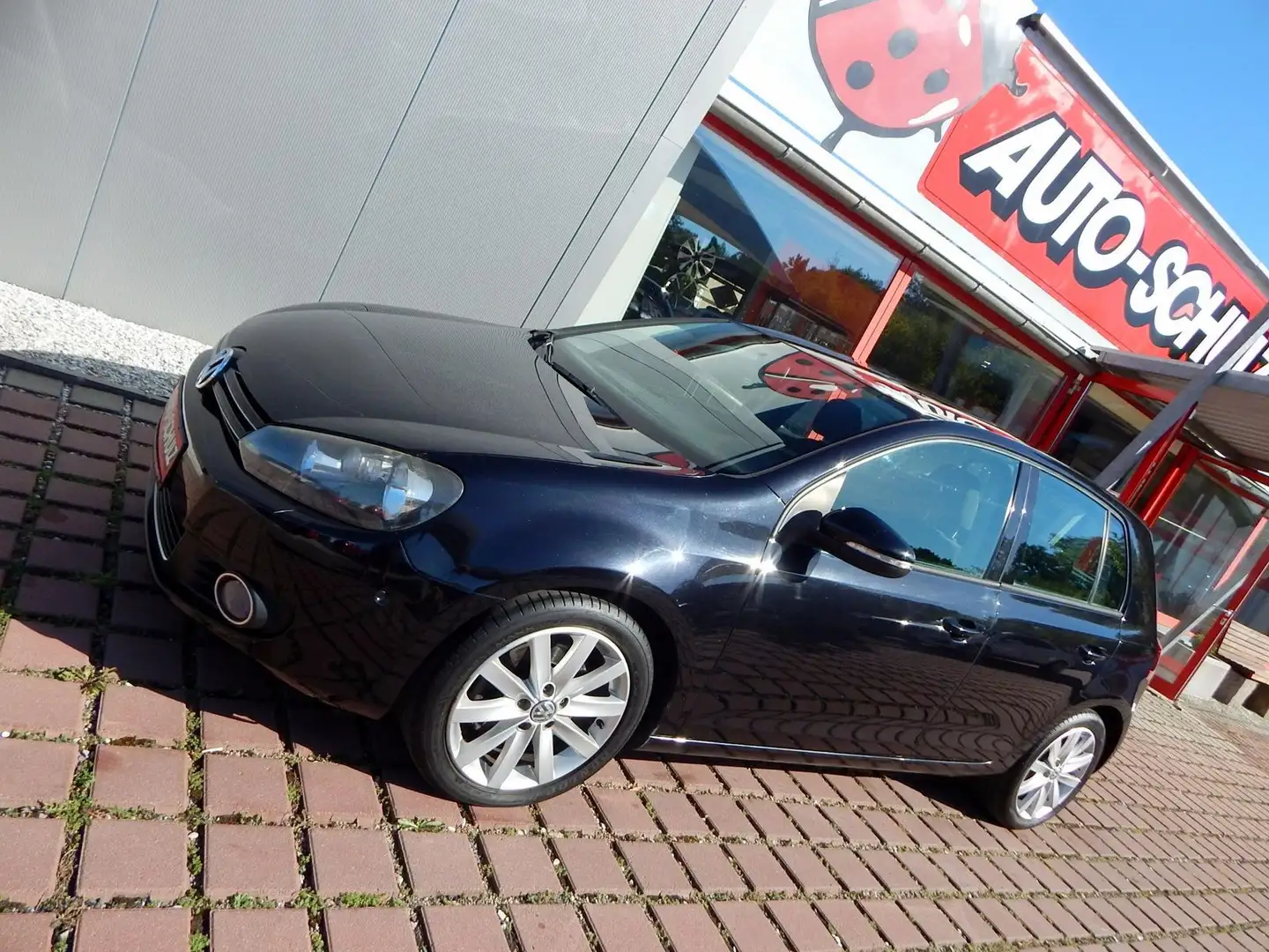 Volkswagen Golf VI Highline SCHIEBEDACH+KLMAAUTOM: Noir - 1