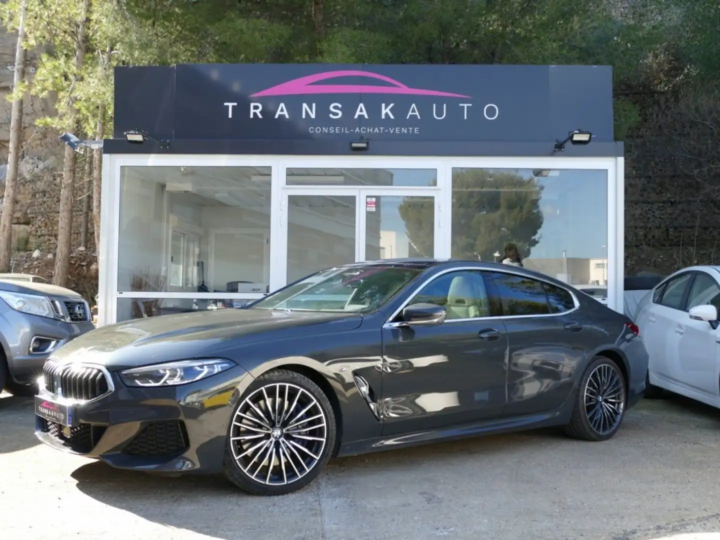 BMW 320 SERIE GRAN COUPE G16 840 D 320 Ch PACK M xDRIVE BV Gris - 1
