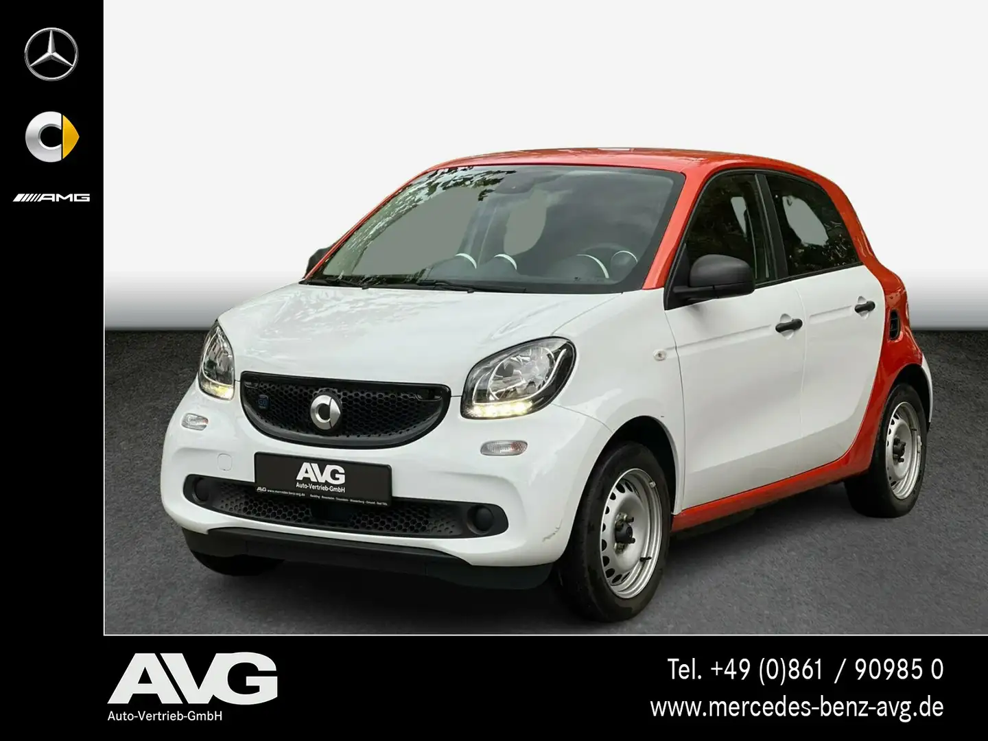smart forFour forfour EQ Sitzheizung Cool & Audio Tempomat LED Weiß - 1