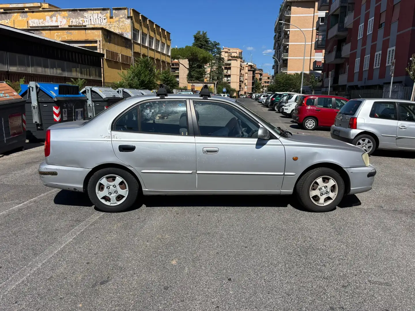 Hyundai ACCENT Accent II 1999 4p 1.3 12v GLS Max Argento - 2