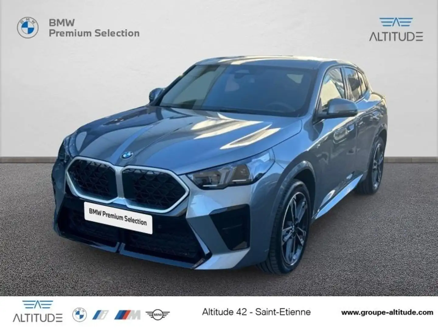 BMW X2 sDrive20iA 170ch M Sport DKG7 Gris - 1