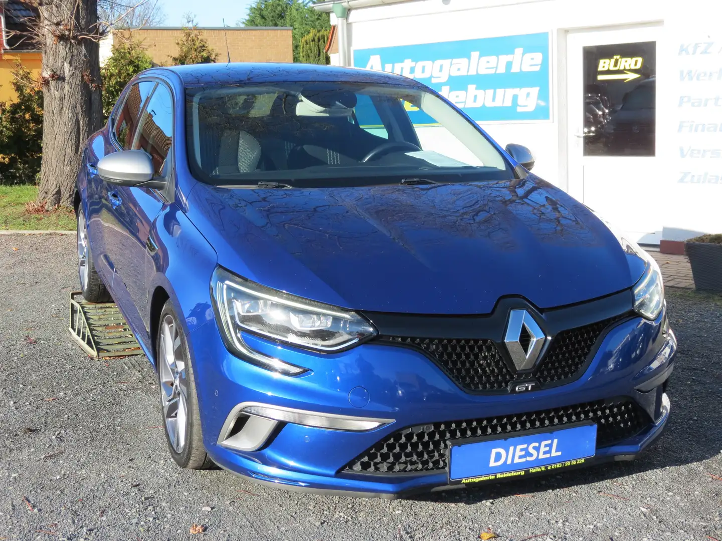 Renault Megane GT Automatik!! 18Zoll !! TOP!! LED!!SHZ.!Temp.! Azul - 1