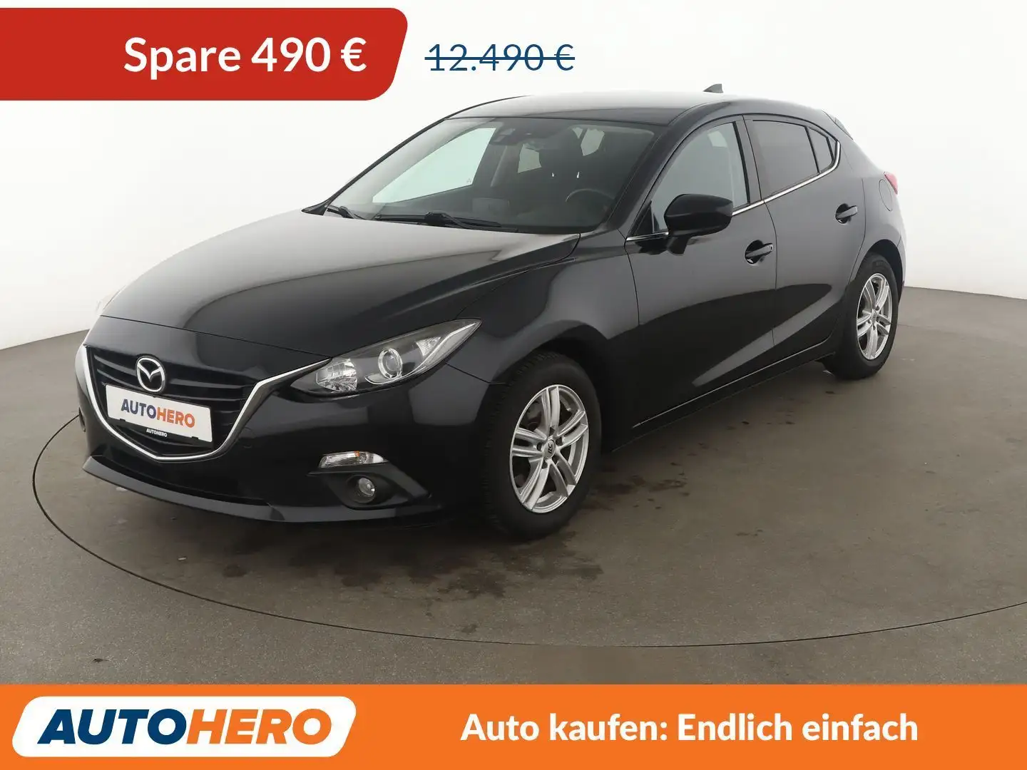 Mazda 3 2.0 Center-Line*TEMPO*PDC*SHZ*LIM*AHK*ALU* Noir - 1
