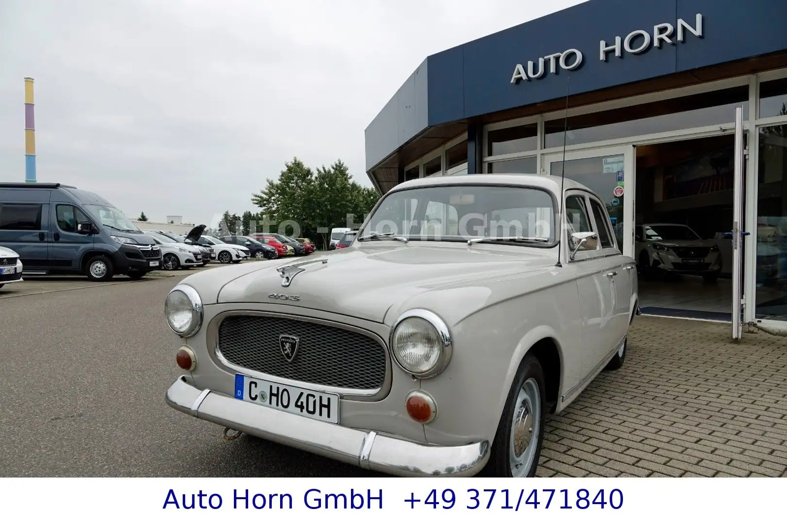 Peugeot 404 403 Berlina Gris - 2