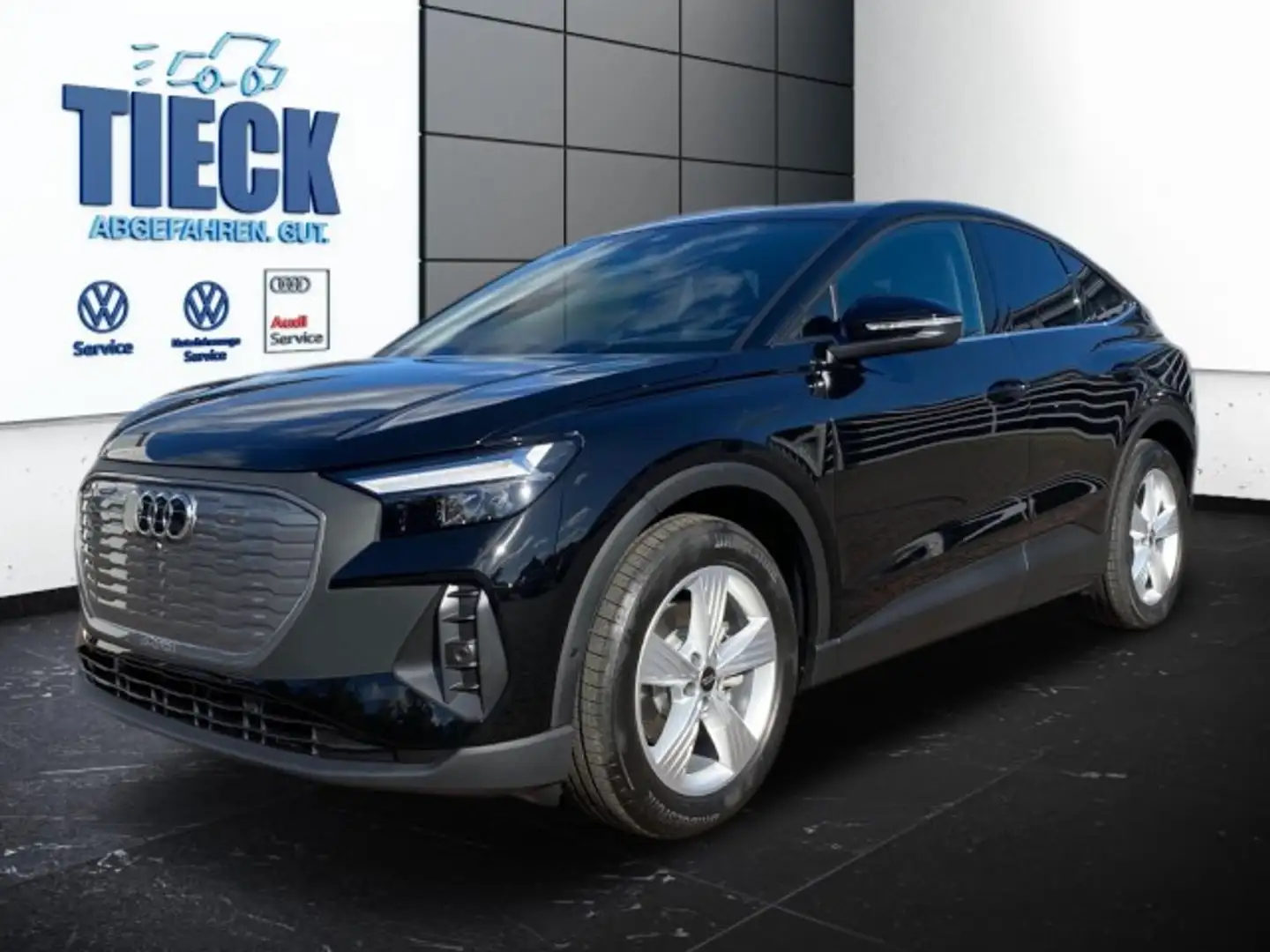 Audi Q4 e-tron Navi Kamera ACC HUD Sportsitz Klima Navi Noir - 2