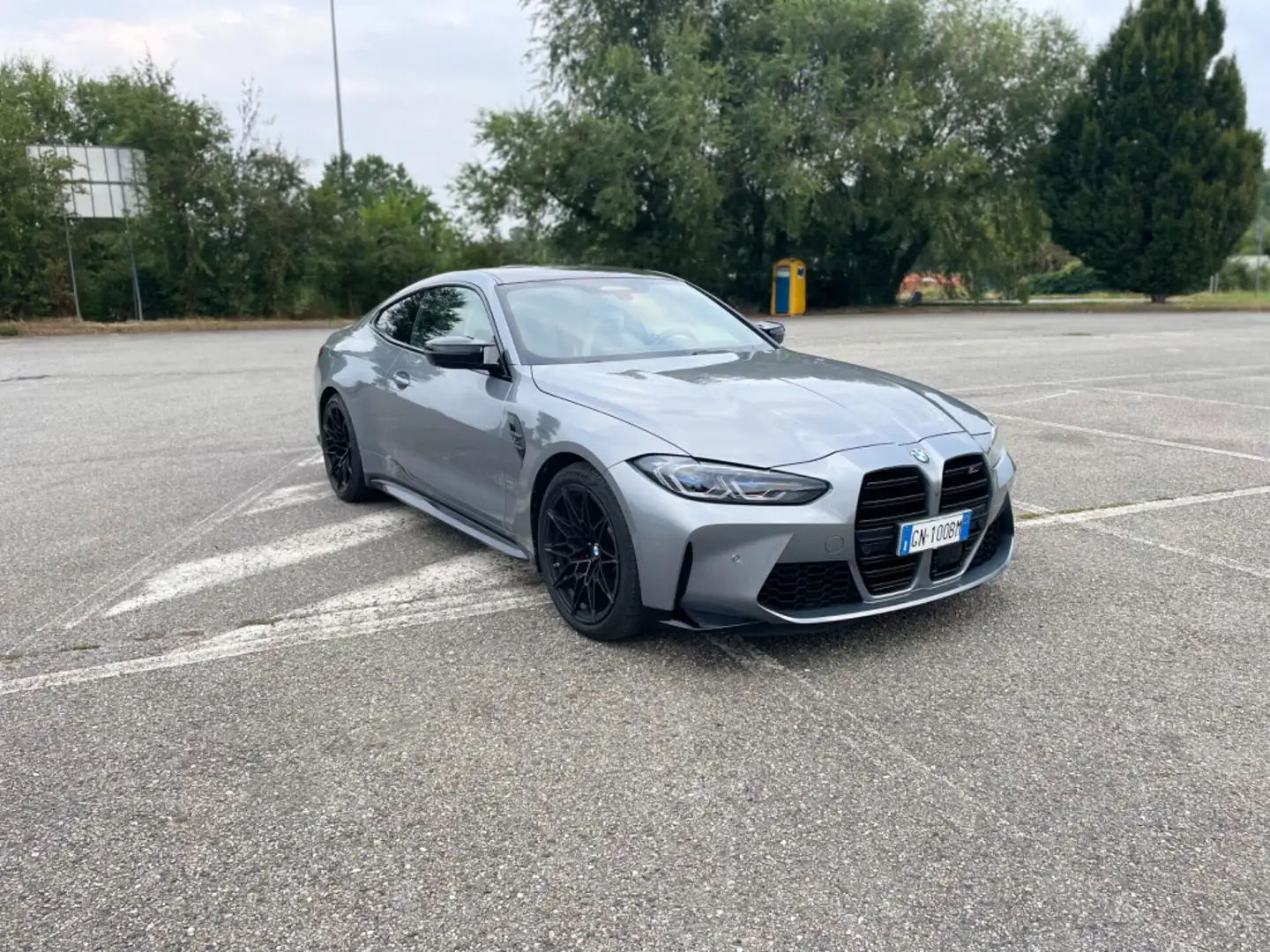 BMW M4 BMW M4 Coupé 3.0 Competition xDrive auto Grigio - 2