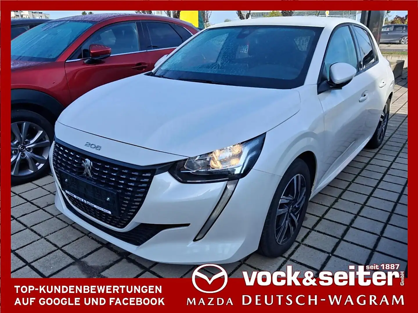 Peugeot 208 GT-Line PureTech 100 S&S Weiß - 1