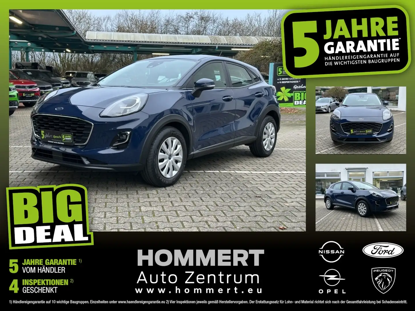 Ford Puma 1.0 EcoBoost Cool & Connect *DAB*Spurh.* Blau - 1